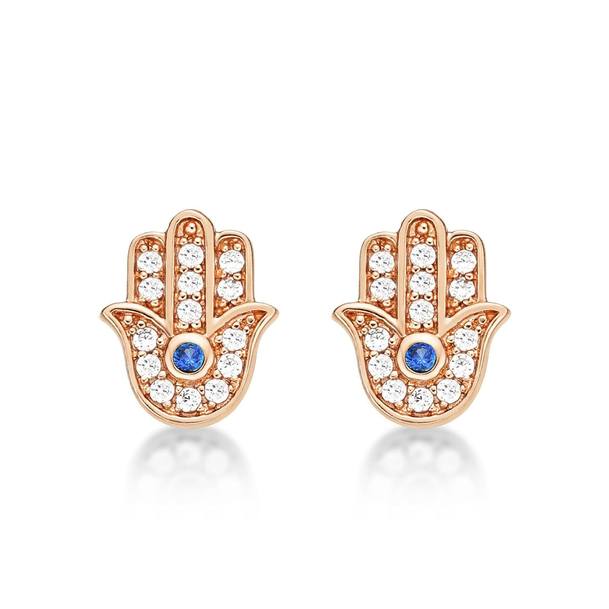 Diamond Treats Earring, Rose Gold, Stud