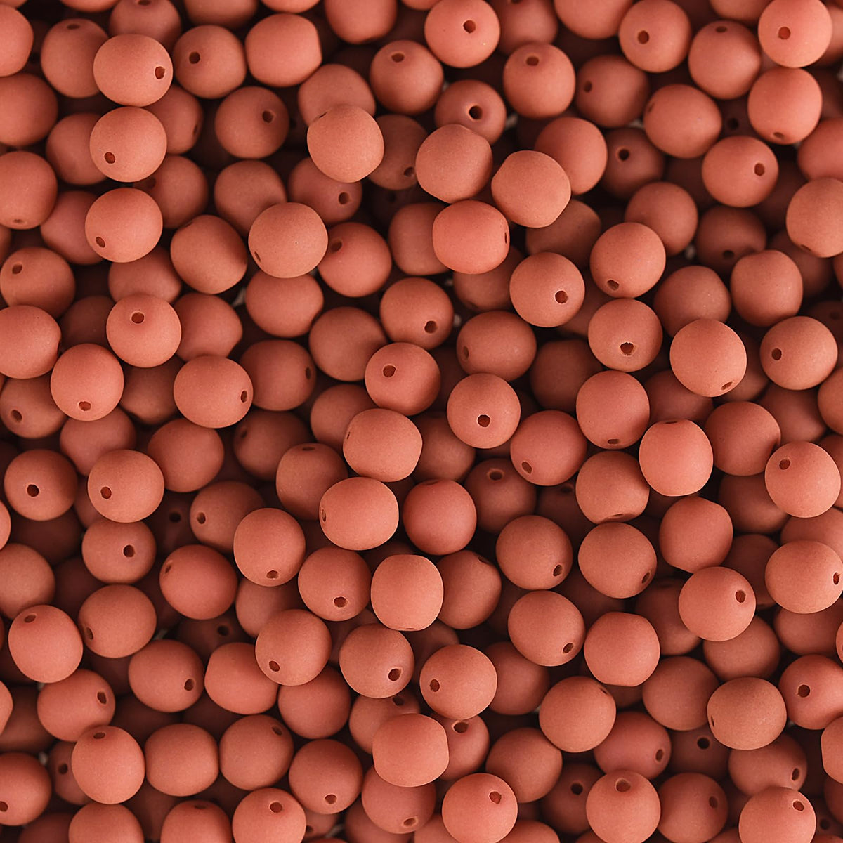 John Bead Craft Bead, 4mm, Teracotta