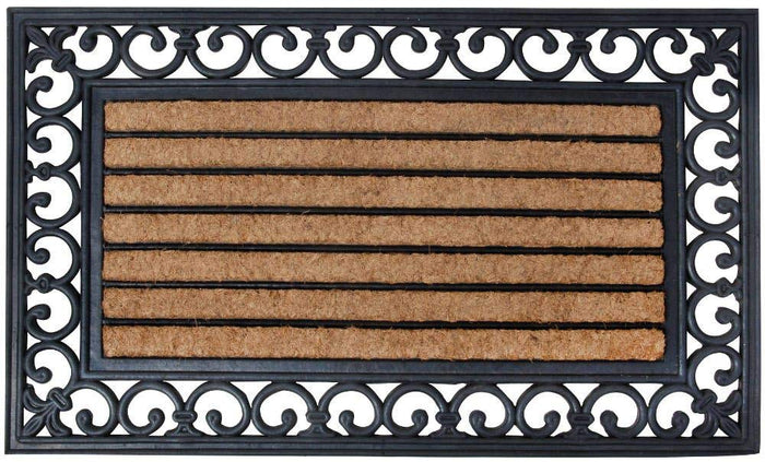 Esschert Design Rubber and Coir Doormat