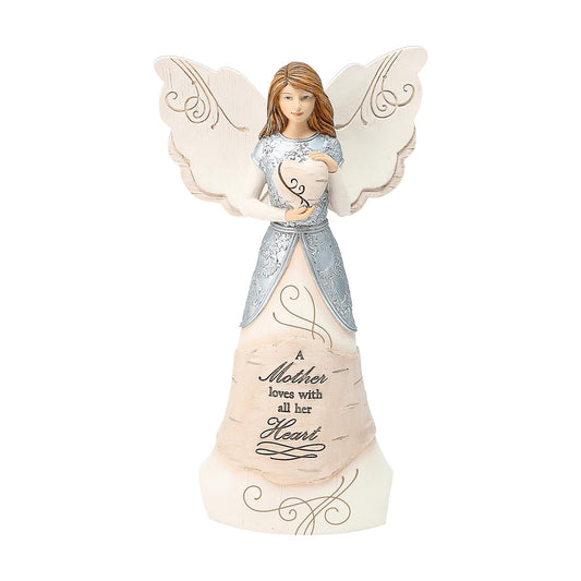 Pavilion-Mother - 8" Angel Holding a Heart