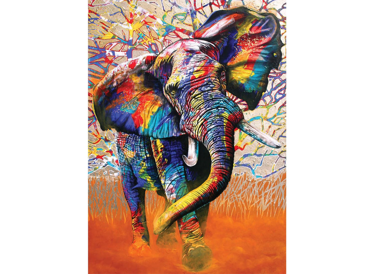 Anatolian Puzzles, 18.1'' x 26'', African Colours