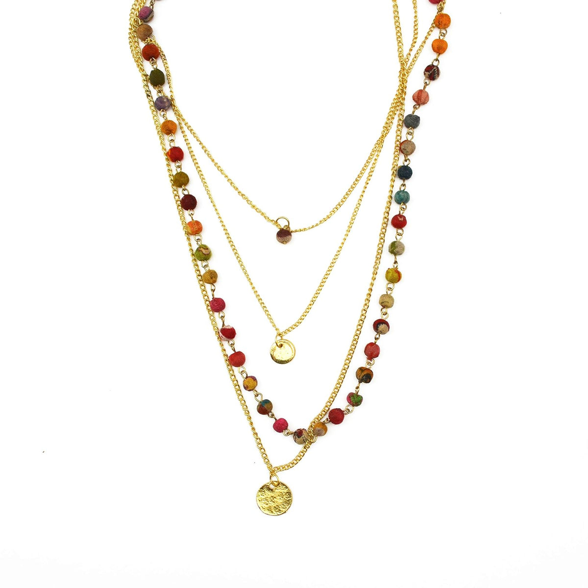Anju Necklace, 26 inches, Brass