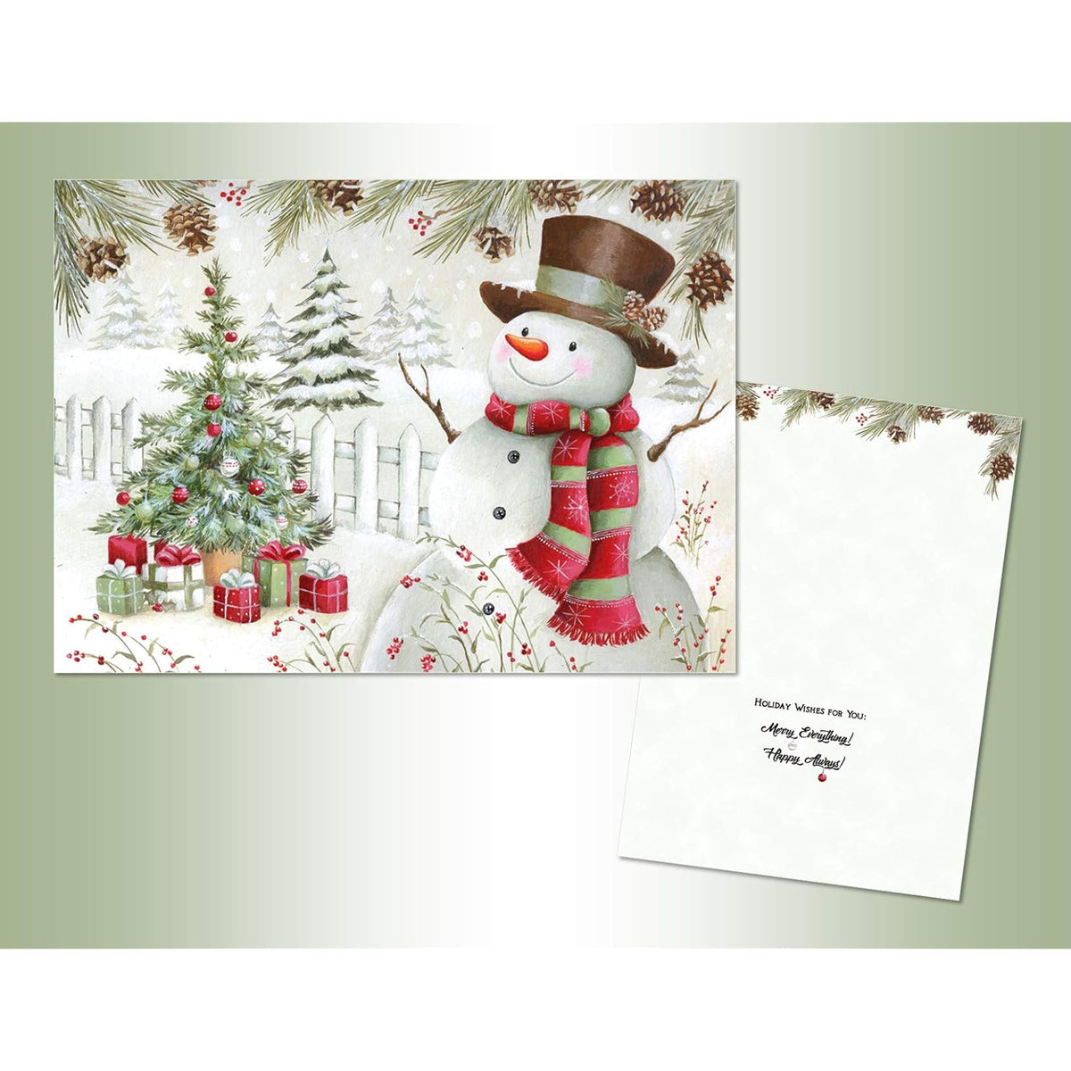 Lux Press Group Greeting Card, 7.75" x 5.5", White