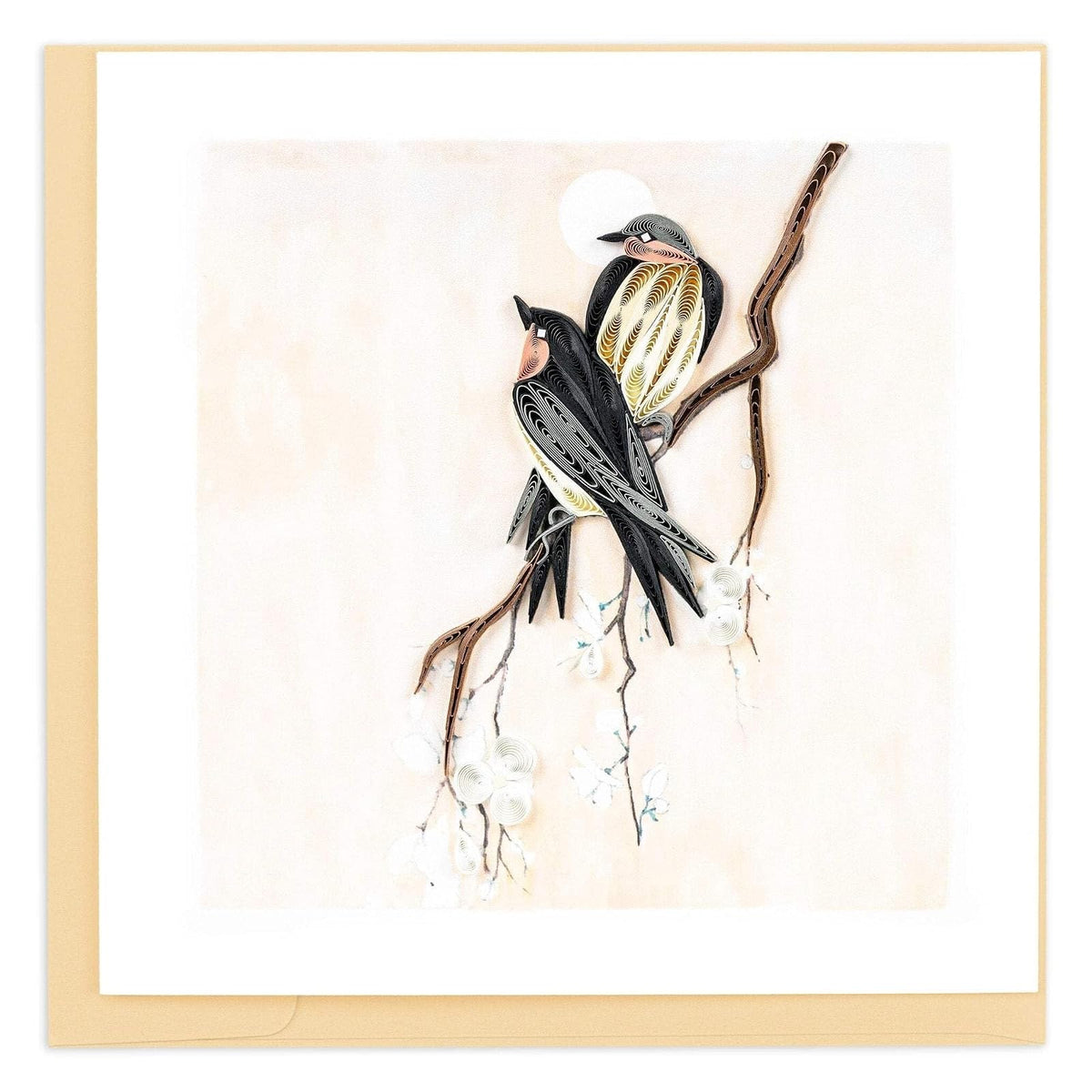 Quilling Card Greeting Card, Multi