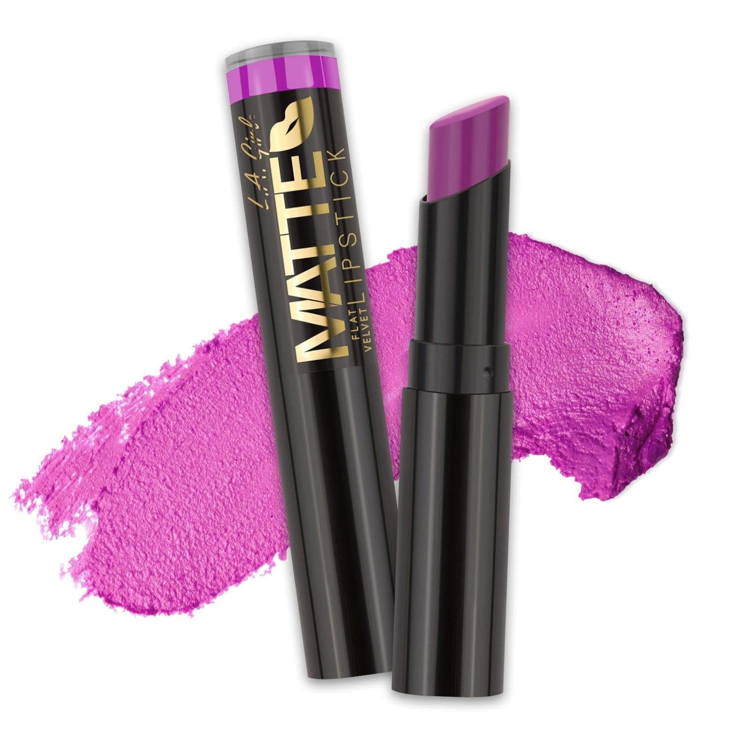 L.A. Girl LA Girl Matte Flat Velvet Lipstick -Option Giggle - GLC819