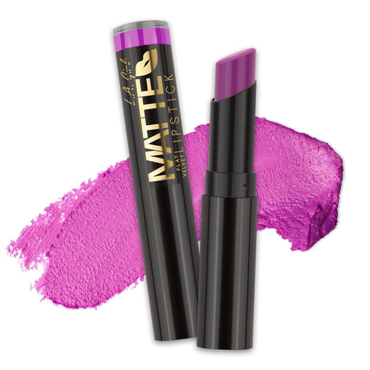 L.A. Girl LA Girl Matte Flat Velvet Lipstick -Option Giggle - GLC819