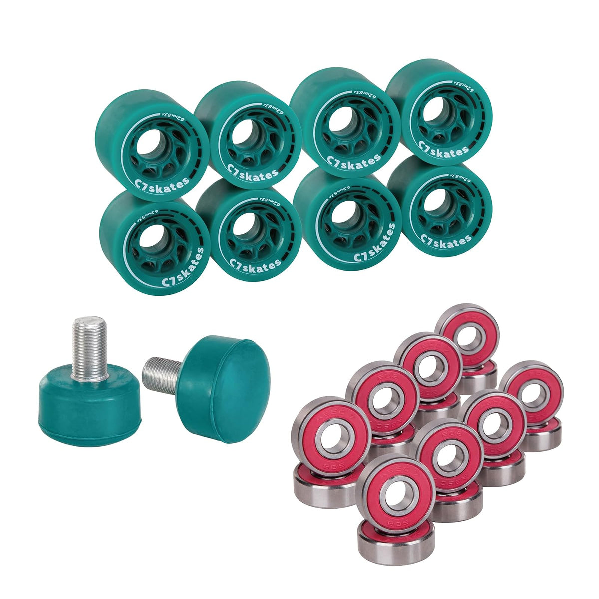 C SEVEN Wheel, 62, Green