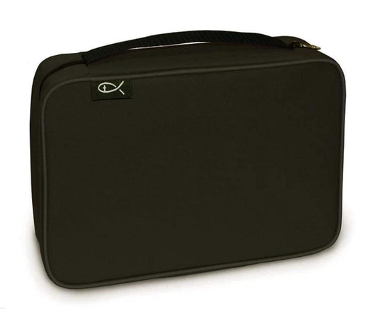 Divinity Boutique Bible Cover Basic Black, Medium (21422)