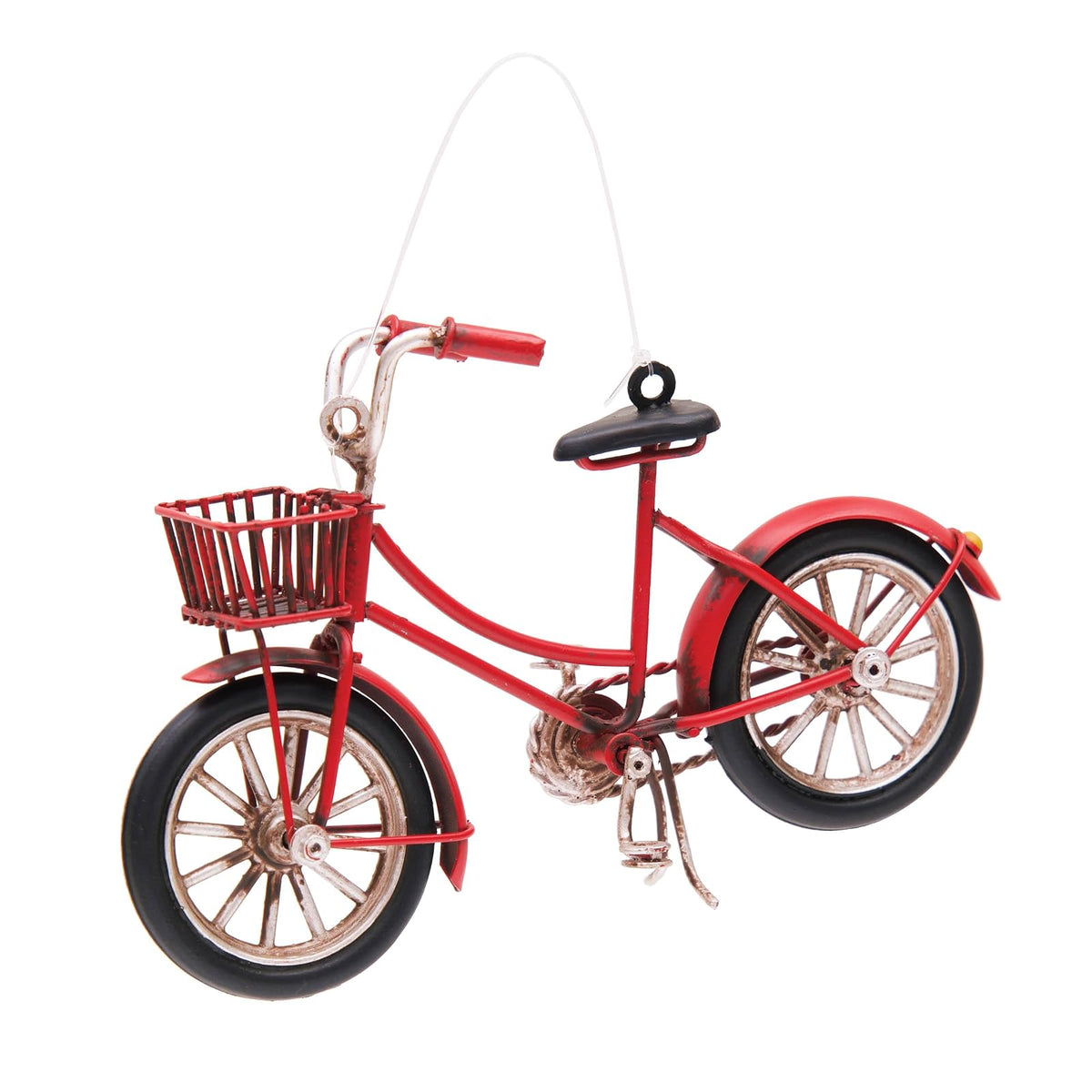 GALLERIE II Hanging Ornament, 6.5 x 3.7 Inch, Red