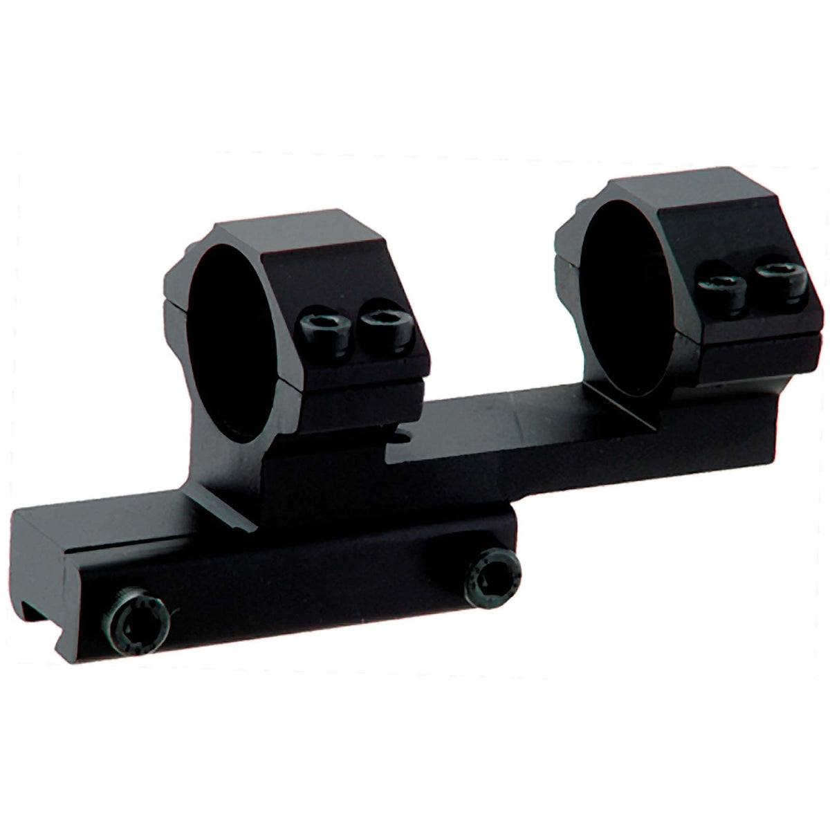 Leapers UTG 1PC Offset Airgun Mount w/Stop Pin, 1" Dia,Bi-direction , Black