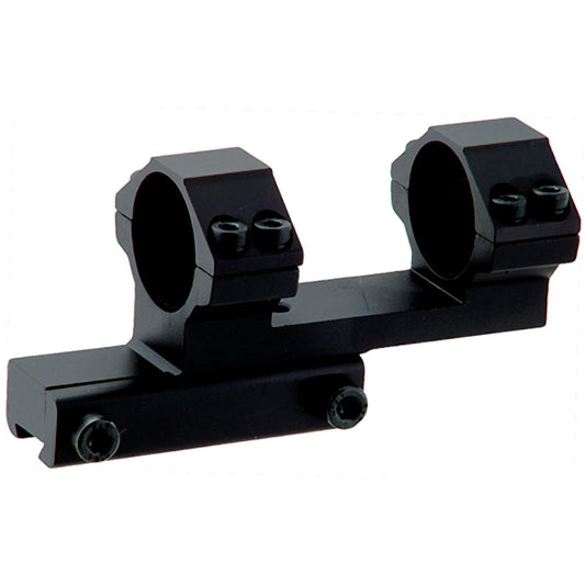 Leapers UTG 1PC Offset Airgun Mount w/Stop Pin, 1" Dia,Bi-direction , Black