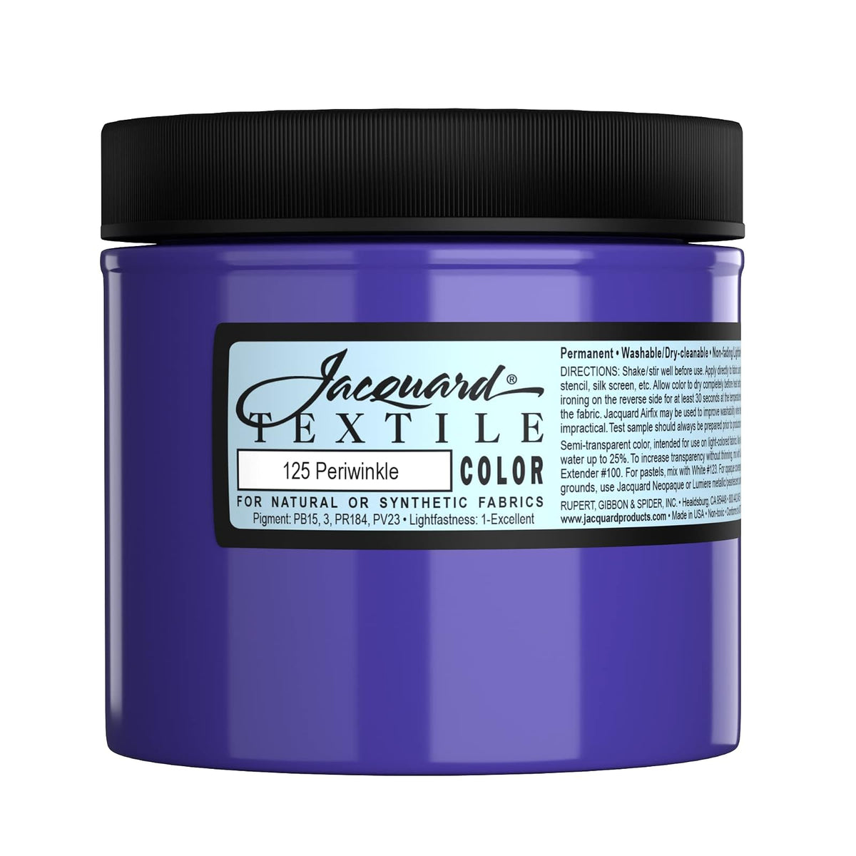 Jacquard Paint, 8 Fl Oz (Pack of 1), Periwinkle
