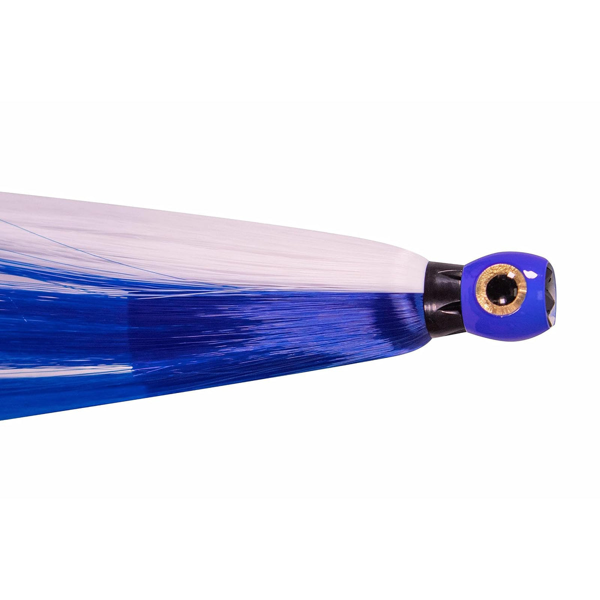 iland co. Fishing Hook, 6.75in 1.5oz, Bl Head, Bl/Wh