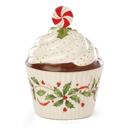 Lenox Dishware Bowl, 1.10 LB, Red & Green