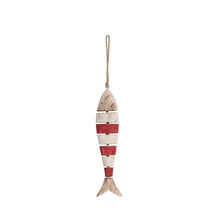 Beachcombers B24302 Stripe Fish Decorative Ornament