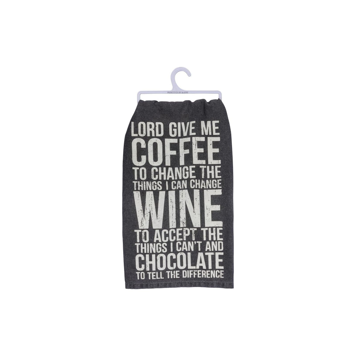 Primitives by Kathy Towel, 28", Coffee, Wine, Chocolate