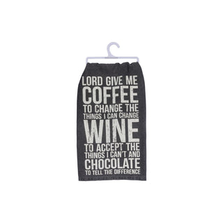 Primitives by Kathy Towel, 28", Coffee, Wine, Chocolate