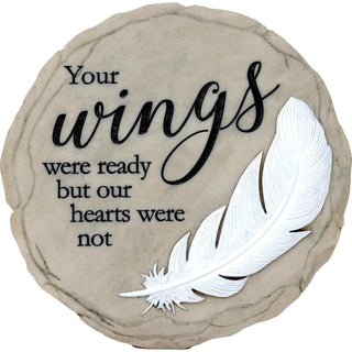 Spoontiques Sculpture, Your Wings Were Ready, Garden