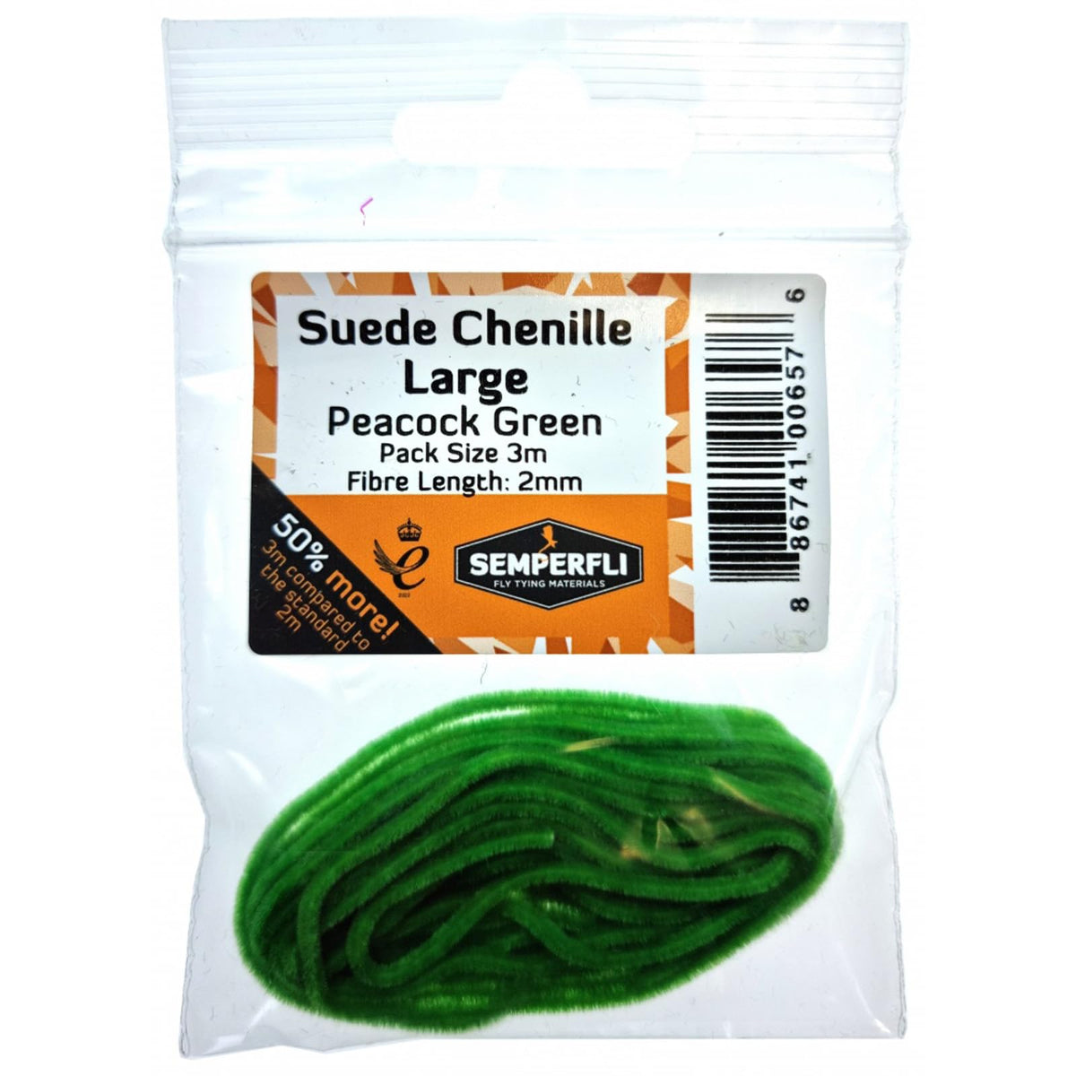 Semperfli Yarn, 2.0mm, Peacock Green