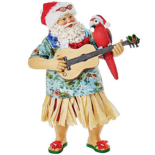 Kurt Adler 11" Fabriche' Beach Santa
