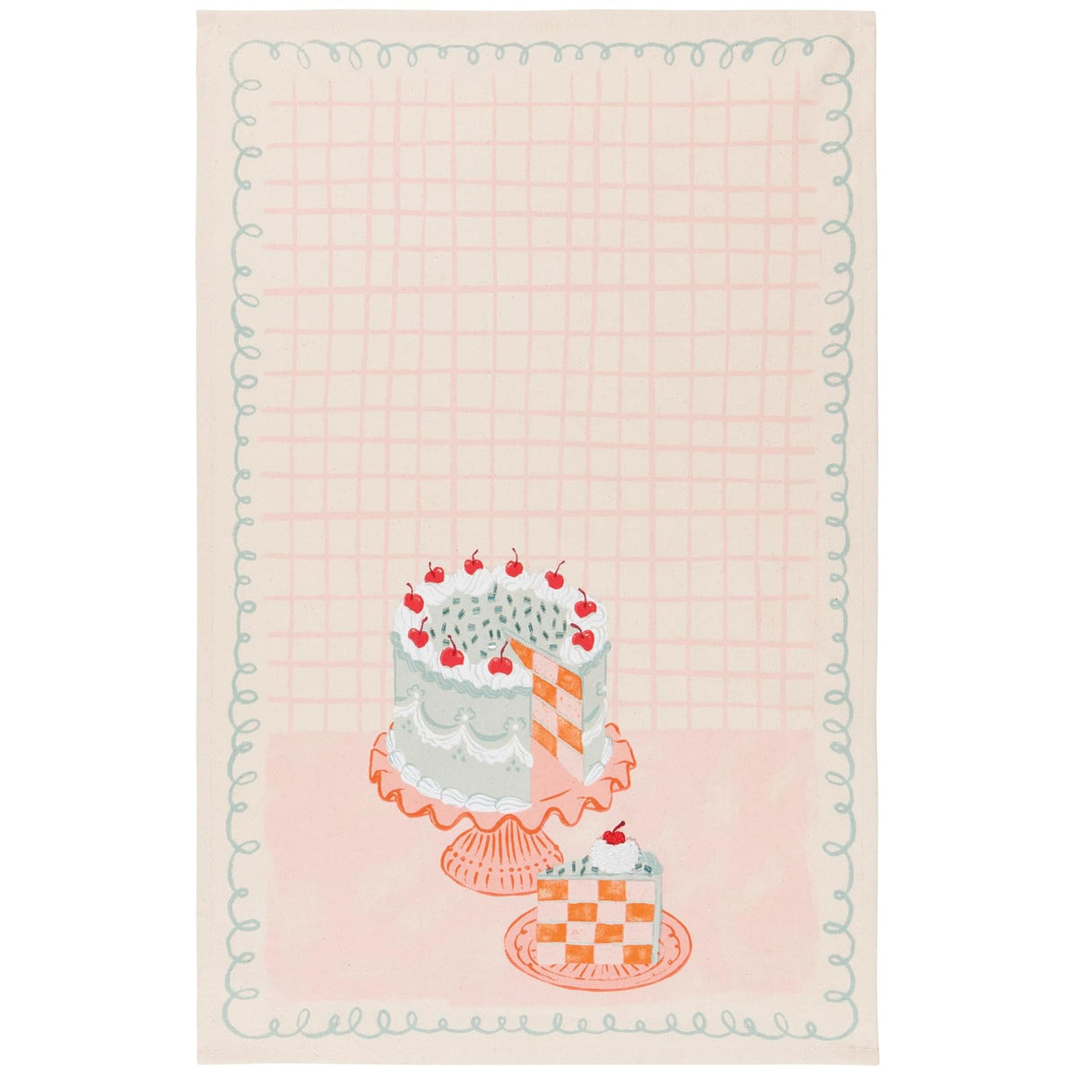 Danica Jubilee Towel, W18 x L28in, Take the Cake