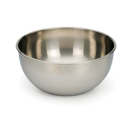 RSVP International Dishware Bowl, 4 Quart, Stainless Steel