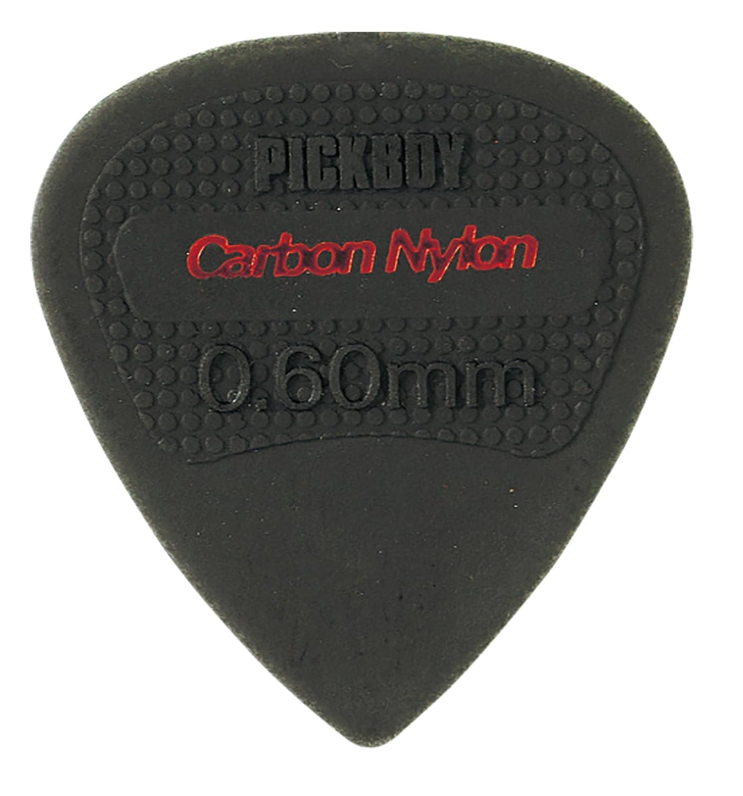 Osiamo Pickboy Edge, Sharp Tip, Carbon/Nylon, 0.60mm, 10 picks