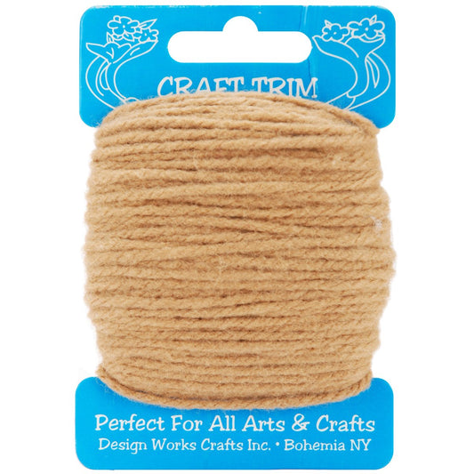 Design Works Crafts Light Brown Yarn Card