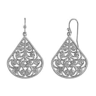 1928 Jewelry Company Earring, One Size, Silver