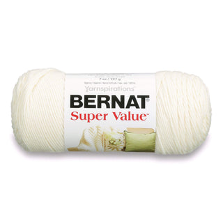 Bernat Yarn, 7 oz, 5 oz, Natural
