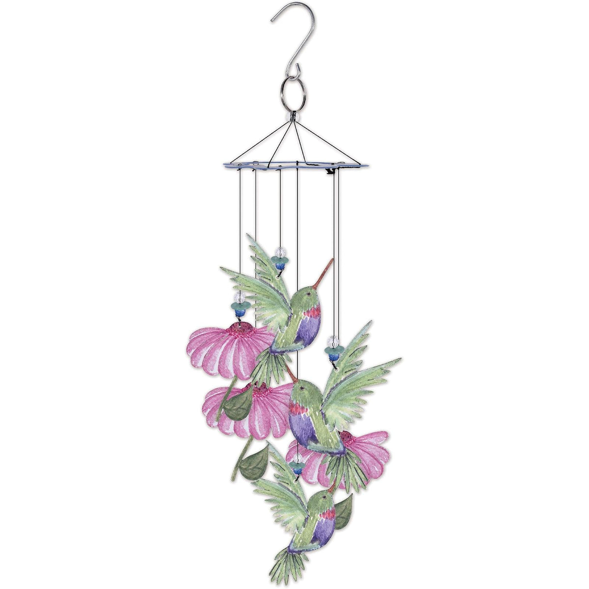 Sunset Vista Designs Wind Chime, Hummingbird, Rustic