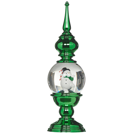 Roman Snow Globe, Multi, Green