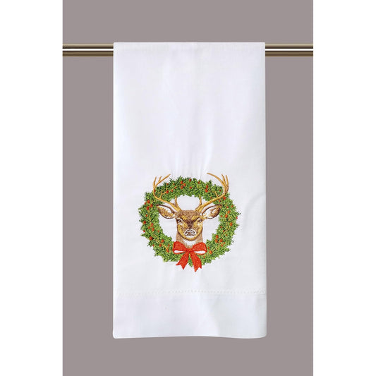 Peking Handicraft Towel, Large, White