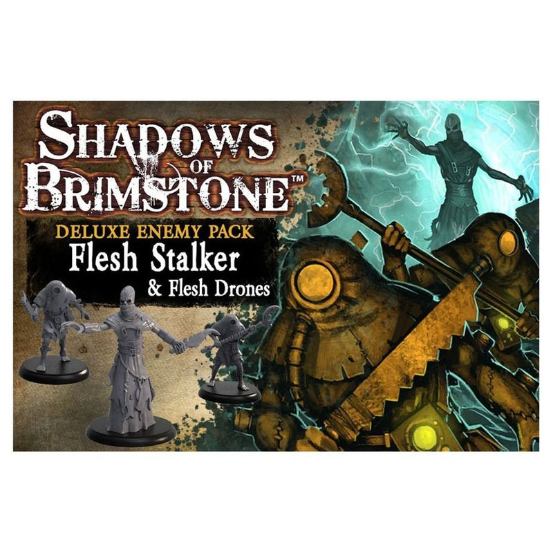 Flying Frog Productions FFP07DE04 Stalker and Flesh Drones Deluxe Enemy Pack: Shadows of Brimstone, Multicoloured