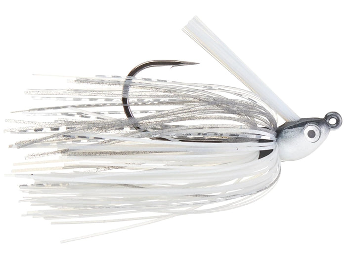 Dirty Jigs Compact Swim Jig Pearl Ghost Shiner 3/8 oz.