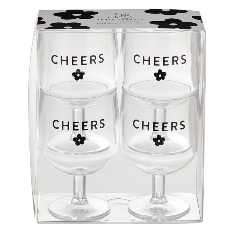 Santa Barbara Design Studio Unbreakable Wine Glasses Sippin&
