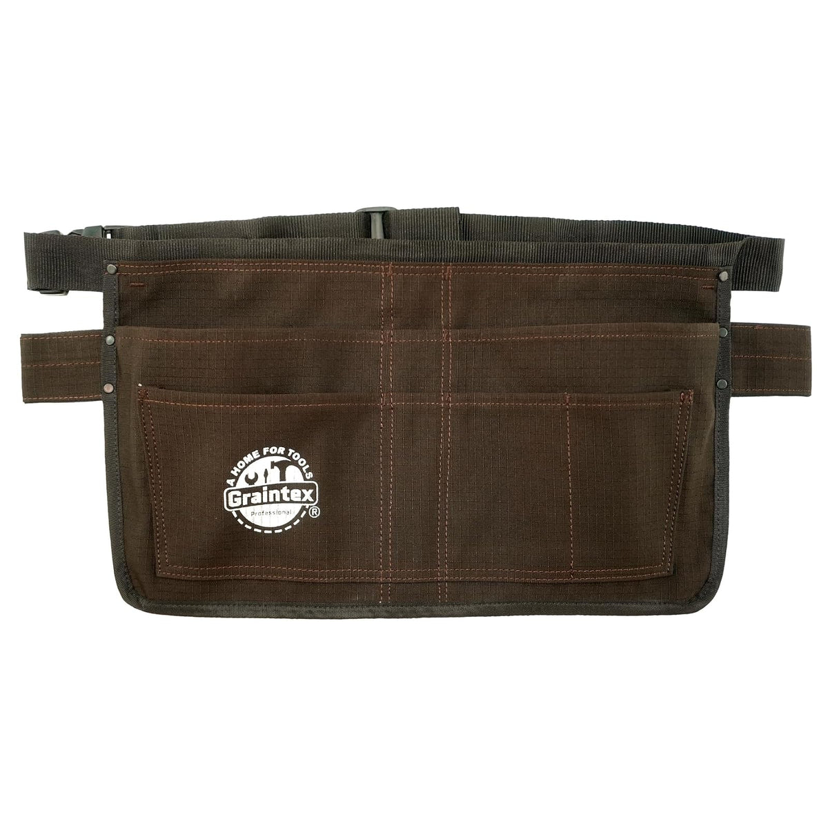 Graintex Tool Belt, 2.75 inches, Coffee Brown