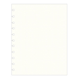Filofax Writing Paper, Letter Size, Off-White