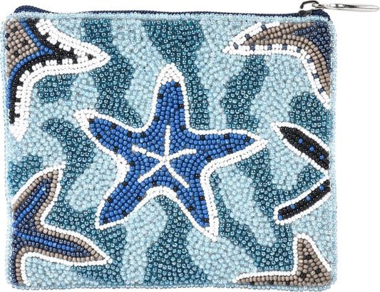 Bamboo Trading Coin Purse Starfish Party