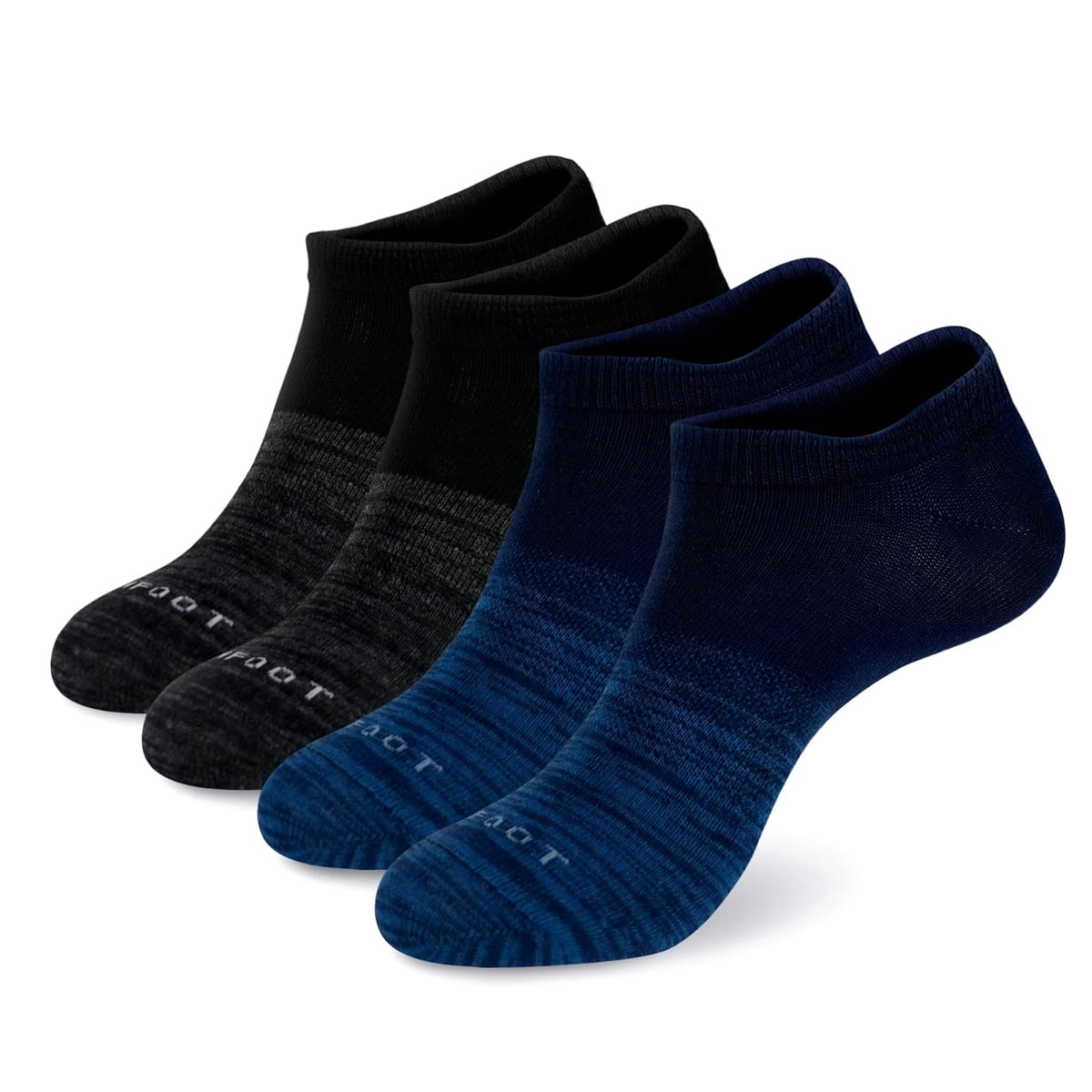 MONFOOT Socks, Small, 09 Blue (4 Pairs)