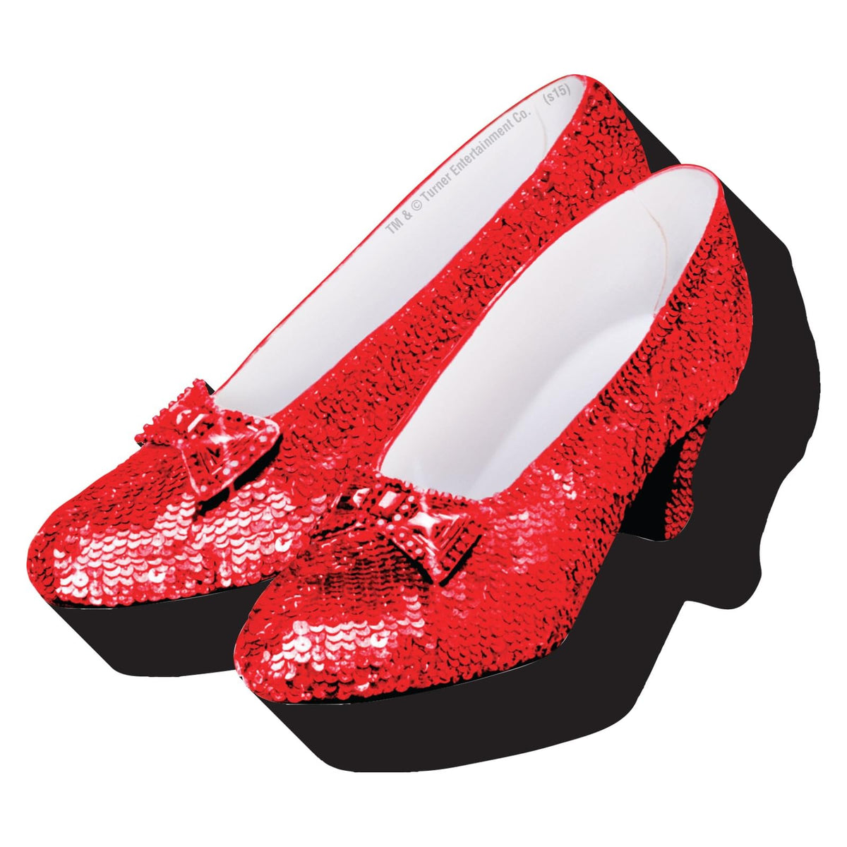 AQUARIUS Decorative Magnet, Dorothy's Ruby Slippers, Red