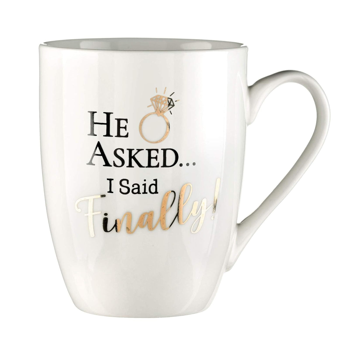Lillian Rose Drinking Cup, 12 Ounces, Cream