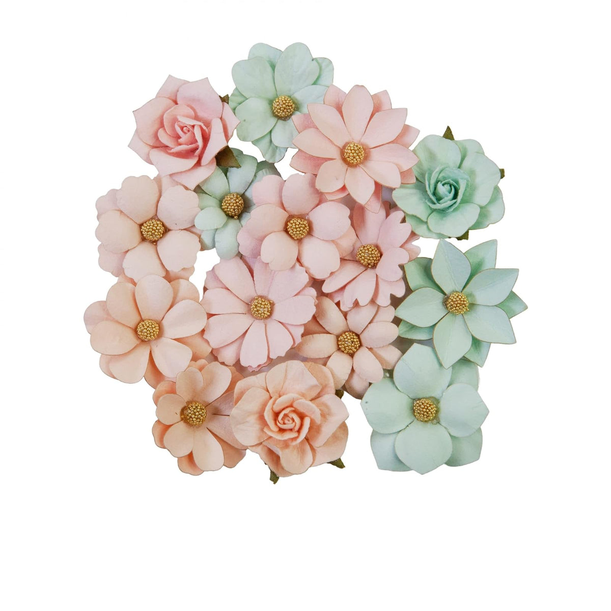 PRIMA MARKETING INC Art And Craft Supply, Miel Flowers Dulce Miel 15 Pcs, 1.5"