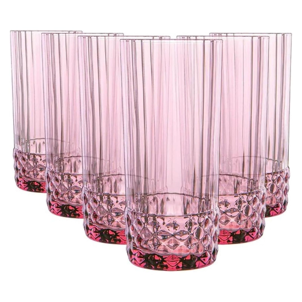 Bormioli Rocco Drinking Cup, Cooler, Lilac Rose