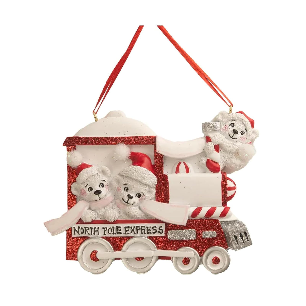 Kurt S. Adler Hanging Ornament, 3.5 Inch, Red