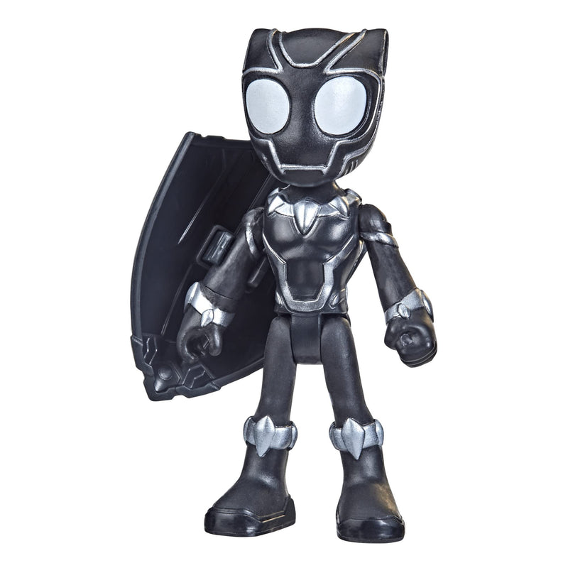 Hasbro Spidey and His Amazing Friends Marvel Black Panther Hero Figure Toy,4-Inch Super Hero Action Figure with 1 Accessory for Kids Ages 3 and Up