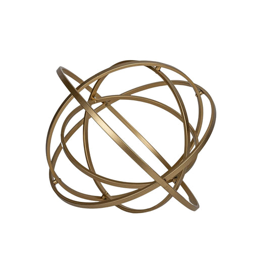 Foreside Home and Garden Sculpture, 12", Brass