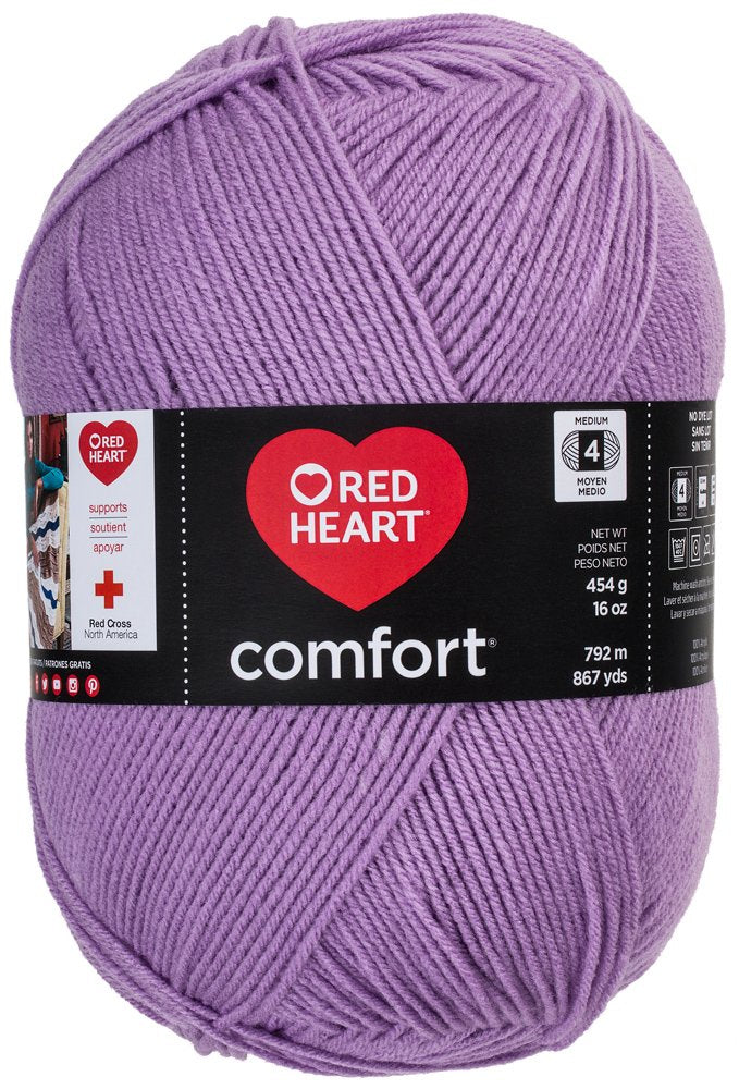 Red Heart Yarn, 454 g/16 oz, 792 meters/867 yards, Lavender