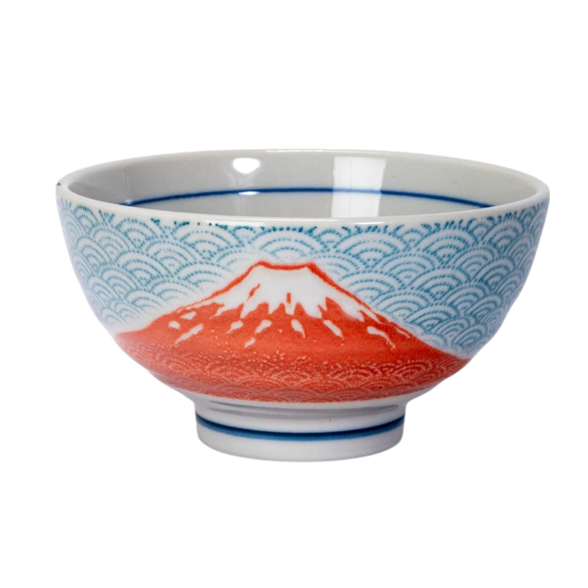 Urban Tokyo Dishware Bowl, 10 Ounce, Red Fuji