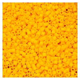 John Bead Craft Bead, Size 11, Yellow Zest